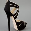 Jimmy Choo Suede Sandal in Black - Lyst