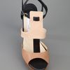 Jimmy Choo Block Colour Sandal in Brown - Lyst