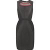 Matthew Williamson Silk Linen Tailoring Shift Dress Longer Length in Black - Lyst