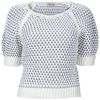 Mus Cropped Sweater in White - Lyst