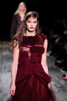 Nina Ricci Fall 2012 Deconstructed Blouse - Lyst