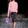 Nina Ricci Fall 2012 Long Sleeve Silk Blouse in Pink - Lyst