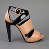Pierre Hardy Two Tone Sandal in Brown - Lyst