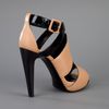 Pierre Hardy Two Tone Sandal in Brown - Lyst