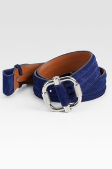 Ralph Lauren Suede Belt - Lyst
