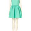 Topshop Cut Out Neck Dress By Rare** in Blue (aqua) - Lyst