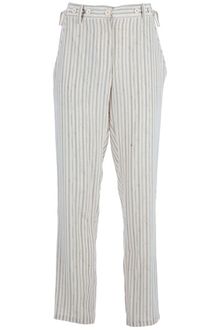 Vanessa Bruno Stripe Silk Trouser - Lyst
