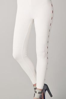 Alexander Wang Leggings With Cut Outs - Lyst