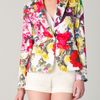 Alice + Olivia Elyse Floral Print Blazer in Multicolor (multi) - Lyst