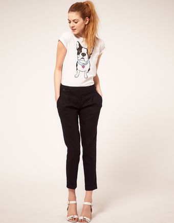  Asos Linen Peg Trousers 