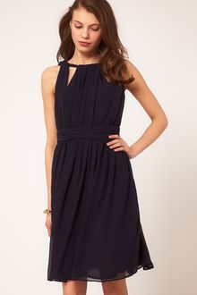 ASOS Collection Asos Mini Dress with Grecian Detail - Lyst