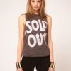 Asos Hammered Double Cuffs in Gold - Lyst
