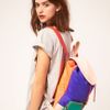 Asos Collection Asos Colour Block Nylon Backpack in Multicolor (multi) - Lyst