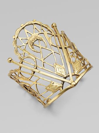 Bing Bang Sacred Geometry Cuff Bracelet - Lyst