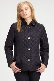Burberry Brit Quilted Jacket - Lyst