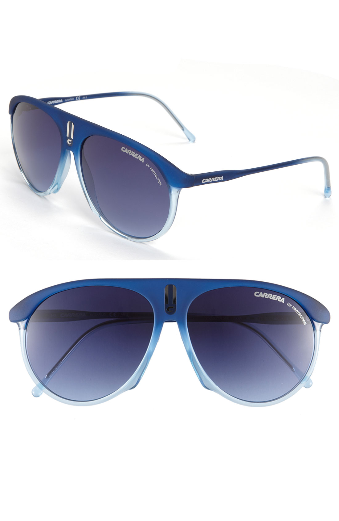 Carrera Eyewear Aviator Sunglasses in Blue Lyst