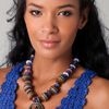 Dannijo Lita Necklace in Blue (cobalt) - Lyst