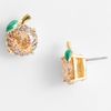 Juicy Couture Ocean Couture Peach Stud Earrings in Pink (peach) - Lyst
