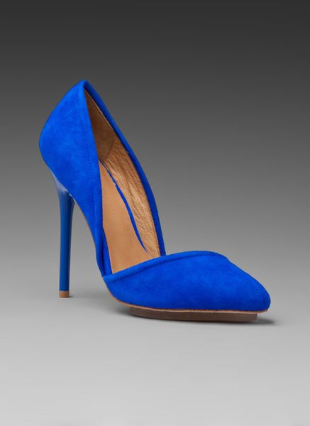 electric blue heels
