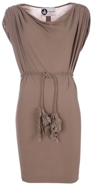  Tassel Belted Dress 