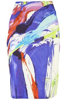 Lela Rose Straight Skirt - Lyst