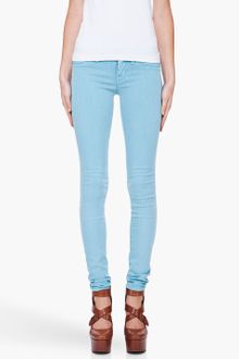 Marc By Marc Jacobs Pale Blue Stick Jeans - Lyst