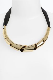 Marc By Marc Jacobs Metal Ribbons Big Twist Necklace - Lyst