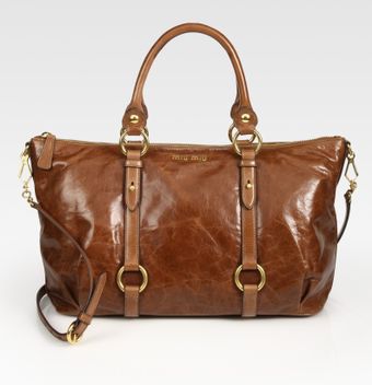  Vitello Shine Tote Bag 