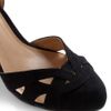 Modcloth Black Currant Scones Heel in Black - Lyst