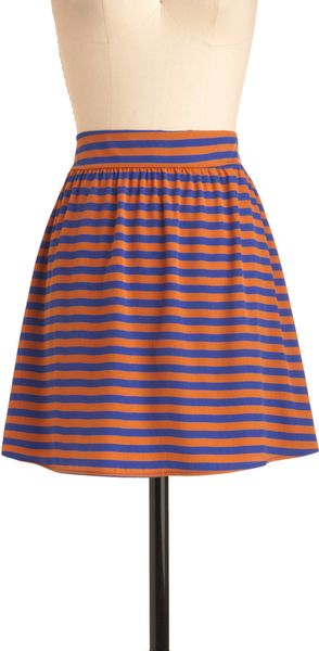 Modcloth Peanut Butter and Jam Session Skirt in Purple (grape) - Lyst