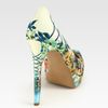 Nicholas Kirkwood Tropical Birdprint Satin Platform Pumps in Multicolor (floral) - Lyst