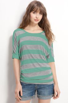 Olivia Moon Stripe Tunic Tee - Lyst