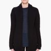 T By Alexander Wang Black Chunky Cardigan in Black - Lyst