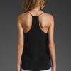 Tibi Silk Cami in Black - Lyst