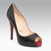 Christian Louboutin Very Prive Platform Pumps in Black - Lyst