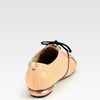 Nicholas Kirkwood Leather, Suede & Snakeskin Oxfords in Gold - Lyst