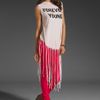 Wildfox Couture Forever Young Gypsy Tank in Pink (ghost pink) - Lyst