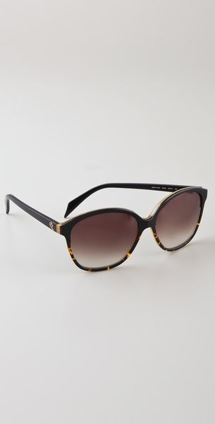 Alexander McQueen Oversized Glam Cat Eye Sunglasses - Lyst