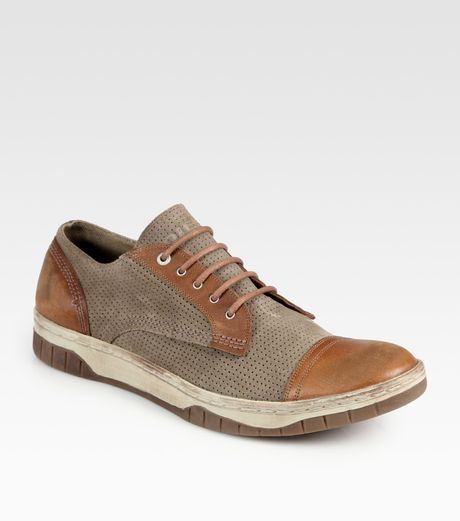 Diesel Leather Laceups in Brown for Men - Lyst