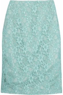 Helene Berman Lace Pencil Skirt - Lyst