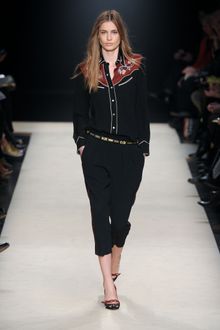 Isabel Marant Fall 2012 Loose Fit Cropped Pants  - Lyst