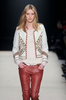 Isabel Marant Fall 2012 Long Sleeve Crochet Top  - Lyst