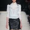 Isabel Marant Fall 2012 Black Mini Leather Skirt WIth Laced Eyelets in Black - Lyst