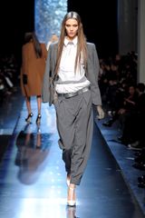 Jean Paul Gaultier Fall 2012 Single-Breasted Grey Formal Jacket