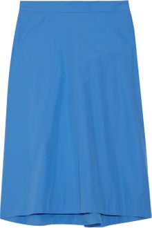 Jil Sander Silk Skirt - Lyst