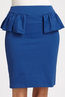 Marc By Marc Jacobs Hannah Jersey Peplum Skirt - Lyst