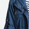 Michael By Michael Kors Cinch Waist Anorak in Blue (washed indigo) - Lyst