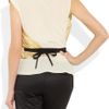 Vionnet Silkblend Lamé And SilkCrepe Wrap Top in Gold - Lyst