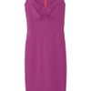 Zac Posen Stretch Crepejersey Dress in Blue (fuchsia) - Lyst