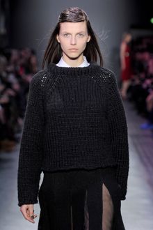Giambattista Valli Fall 2012 Thick Knit Sweater  - Lyst